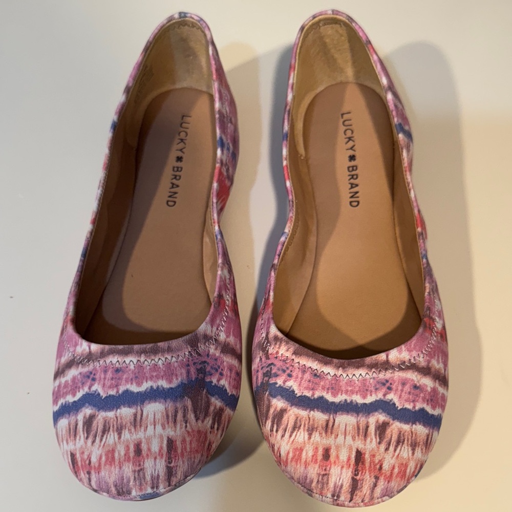 Lucky Brand Patterned Flats